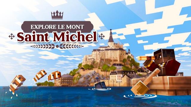 Thumbnail of the Minecraft Bedrock Marketplace product Explore Le Mont Saint Michel created by Nitric Concepts.