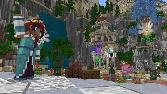 Screenshot of the Minecraft Bedrock Marketplace product Fairy Land created by Nitric Concepts.
