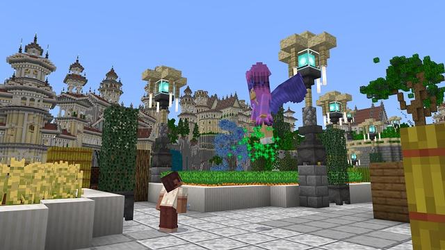 Screenshot of the Minecraft Bedrock Marketplace product Fairy Land created by Nitric Concepts.