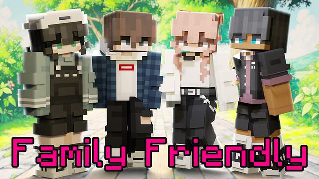 Thumbnail of the Minecraft Bedrock Marketplace product Family Friendly created by Nitric Concepts.