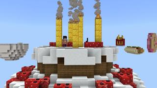 Screenshot of the Minecraft Bedrock Marketplace product Fast Food Skyblock created by Nitric Concepts.
