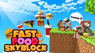 Thumbnail of the Minecraft Bedrock Marketplace product Fast Food Skyblock created by Nitric Concepts.