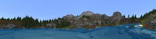 Panorama of the Minecraft Bedrock Marketplace product Field Trip Adventure created by Nitric Concepts.