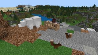 Screenshot of the Minecraft Bedrock Marketplace product Field Trip Adventure created by Nitric Concepts.