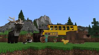 Screenshot of the Minecraft Bedrock Marketplace product Field Trip Adventure created by Nitric Concepts.