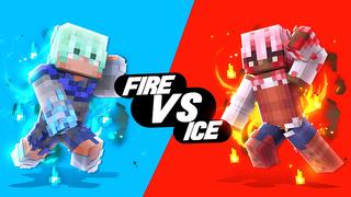 Thumbnail of the Minecraft Bedrock Marketplace product Fire VS Ice created by Nitric Concepts.