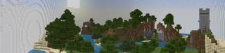 Panorama of the Minecraft Bedrock Marketplace product Fish Bowl created by Nitric Concepts.
