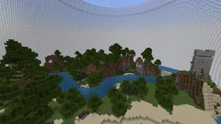 Screenshot of the Minecraft Bedrock Marketplace product Fish Bowl created by Nitric Concepts.