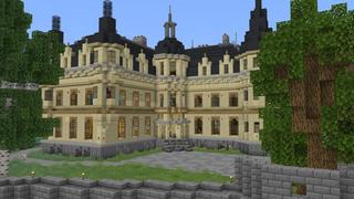 Screenshot of the Minecraft Bedrock Marketplace product French Manor created by Nitric Concepts.
