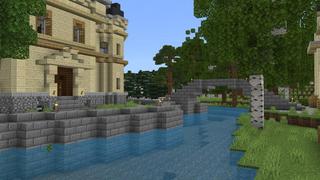 Screenshot of the Minecraft Bedrock Marketplace product French Manor created by Nitric Concepts.