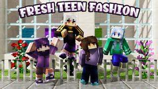Thumbnail of the Minecraft Bedrock Marketplace product Fresh Teen Fashion created by Nitric Concepts.