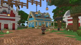 Screenshot of the Minecraft Bedrock Marketplace product Friendly Farm created by Nitric Concepts.