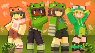 Thumbnail of the Minecraft Bedrock Marketplace product Frog Friends created by Nitric Concepts.