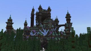 Screenshot of the Minecraft Bedrock Marketplace product Frozen Castle created by Nitric Concepts.