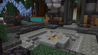 Screenshot of the Minecraft Bedrock Marketplace product Frozen Castle created by Nitric Concepts.