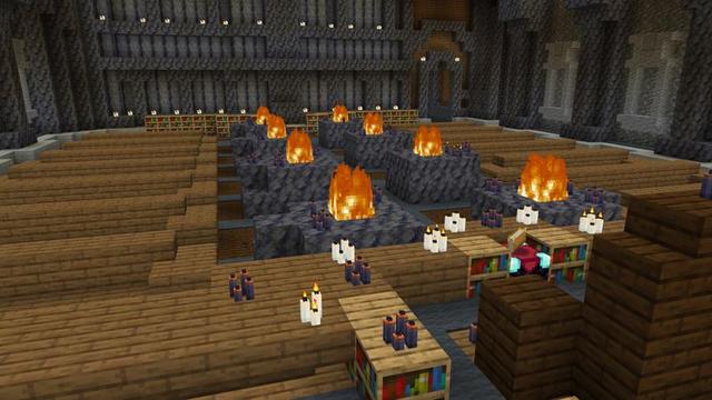 Screenshot of the Minecraft Bedrock Marketplace product Frozen Castle created by Nitric Concepts.
