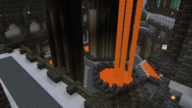 Screenshot of the Minecraft Bedrock Marketplace product Frozen Castle created by Nitric Concepts.