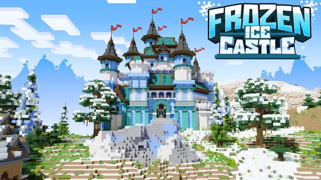Thumbnail of the Minecraft Bedrock Marketplace product Frozen Ice Castle created by Nitric Concepts.