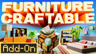 Thumbnail of the Minecraft Bedrock Marketplace product FURNITURE CRAFTABLE Add-On created by Nitric Concepts.
