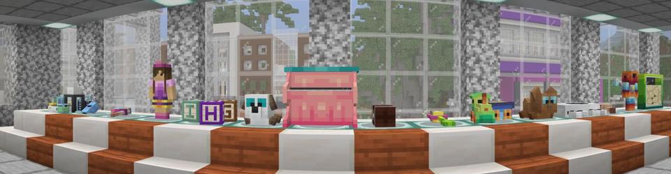 Panorama of the Minecraft Bedrock Marketplace product Furniture Toys created by Nitric Concepts.