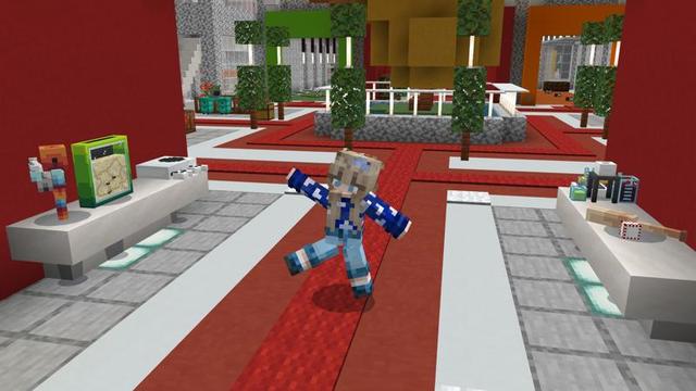 Screenshot of the Minecraft Bedrock Marketplace product Furniture Toys created by Nitric Concepts.