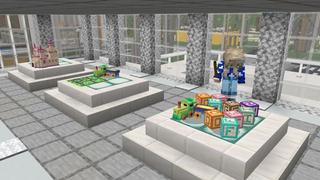 Screenshot of the Minecraft Bedrock Marketplace product Furniture Toys created by Nitric Concepts.