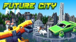 Thumbnail of the Minecraft Bedrock Marketplace product Future City created by Nitric Concepts.
