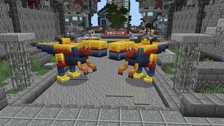 Screenshot of the Minecraft Bedrock Marketplace product Futuristic City created by Nitric Concepts.