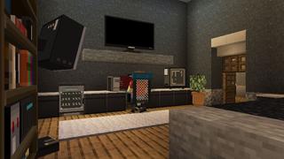 Screenshot of the Minecraft Bedrock Marketplace product Gaming Furniture created by Nitric Concepts.