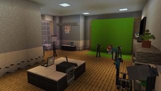 Screenshot of the Minecraft Bedrock Marketplace product Gaming Furniture created by Nitric Concepts.