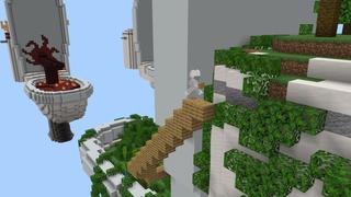 Screenshot of the Minecraft Bedrock Marketplace product Giant Toilet Skyblock created by Nitric Concepts.