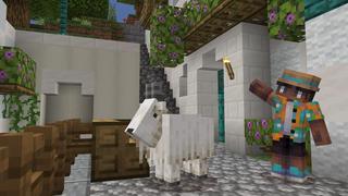 Screenshot of the Minecraft Bedrock Marketplace product Greek Island created by Nitric Concepts.