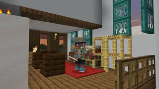 Screenshot of the Minecraft Bedrock Marketplace product Greek Island created by Nitric Concepts.