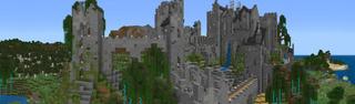 Panorama of the Minecraft Bedrock Marketplace product Half Heart Survival created by Nitric Concepts.