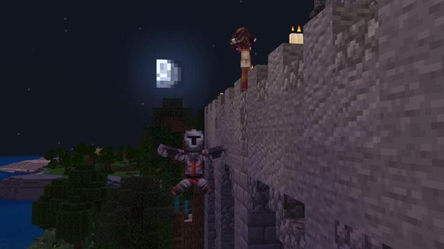 Screenshot of the Minecraft Bedrock Marketplace product Half Heart Survival created by Nitric Concepts.