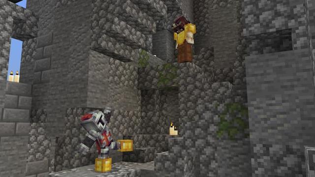 Screenshot of the Minecraft Bedrock Marketplace product Half Heart Survival created by Nitric Concepts.