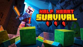 Thumbnail of the Minecraft Bedrock Marketplace product Half Heart Survival created by Nitric Concepts.