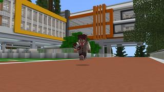 Screenshot of the Minecraft Bedrock Marketplace product High School Adventure created by Nitric Concepts.