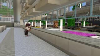 Screenshot of the Minecraft Bedrock Marketplace product High School Adventure created by Nitric Concepts.