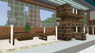 Screenshot of the Minecraft Bedrock Marketplace product High School Adventure created by Nitric Concepts.