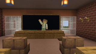 Screenshot of the Minecraft Bedrock Marketplace product High School Roleplay created by Nitric Concepts.