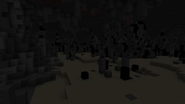 Screenshot of the Minecraft Bedrock Marketplace product Improved Caves created by Nitric Concepts.