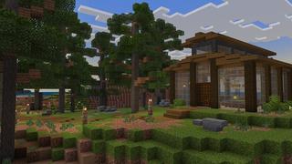 Screenshot of the Minecraft Bedrock Marketplace product Island Luxury created by Nitric Concepts.