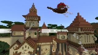 Screenshot of the Minecraft Bedrock Marketplace product Jungle Castle Hideaway created by Nitric Concepts.