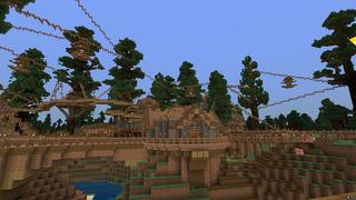 Screenshot of the Minecraft Bedrock Marketplace product Jungle Retreat created by Nitric Concepts.