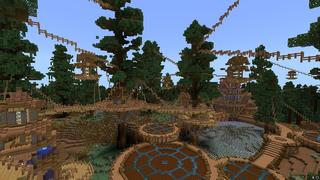 Screenshot of the Minecraft Bedrock Marketplace product Jungle Retreat created by Nitric Concepts.