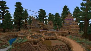 Screenshot of the Minecraft Bedrock Marketplace product Jungle Retreat created by Nitric Concepts.