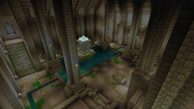 Screenshot of the Minecraft Bedrock Marketplace product Jungle Temple created by Nitric Concepts.
