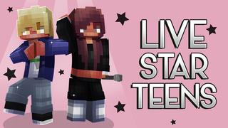 Thumbnail of the Minecraft Bedrock Marketplace product Live Star Teens created by Nitric Concepts.