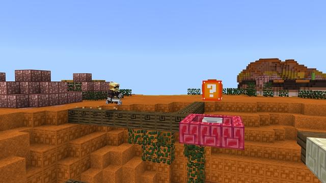 Screenshot of the Minecraft Bedrock Marketplace product Lucky Blocks Bed Wars created by Nitric Concepts.